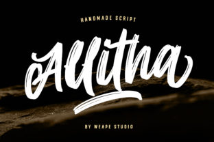 Allitha Script: A Typeface for Modern Editorial Design
