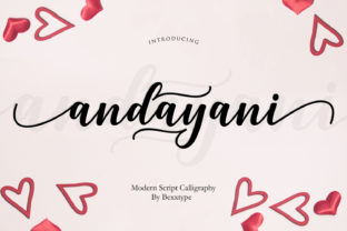 Andayani Script: A Modern Typeface for Bold Campaigns