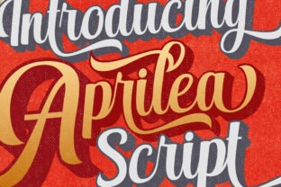 Aprilea Script: A Playful Typeface for Social Campaigns