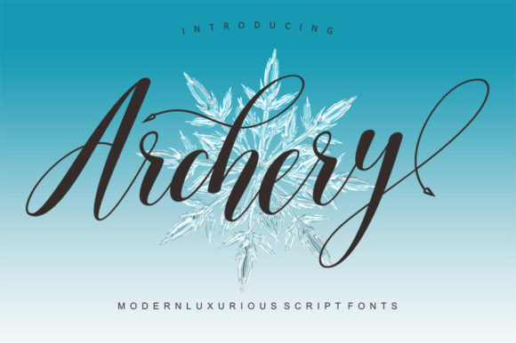 Archery Script: A Timeless Font for Crafters