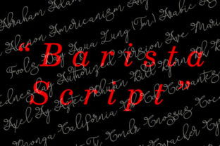 Barista Script: A Signature Font for Branding