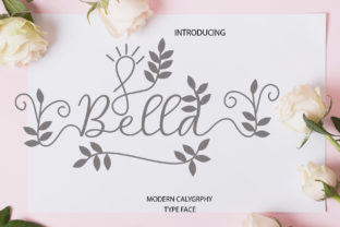 Bella Script: A Typeface for Organic Editorial Design