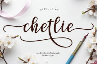 Chetlie Script: A Modern Typeface for Digital Design