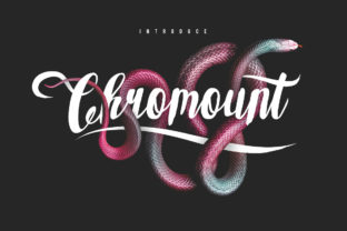 Chromount Script Font for Branding