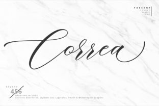 Correa Script: A Modern Handwritten Font for Web Design