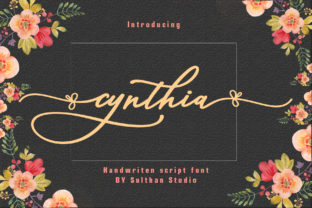 Cynthia Script: A Romantic Typeface for Branding