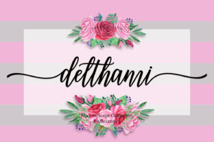 Delthami Script: A Modern Typeface for Campaigns