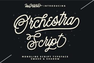 Elevate Web Design with Orchestra Script Typeface