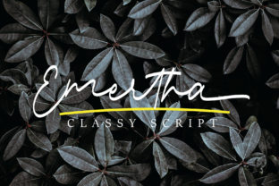 Emertha Script: A Handwritten Font for Marketers