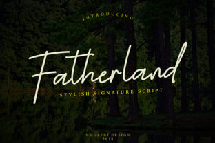 Fatherland Script: A Typeface for Editorial Soul
