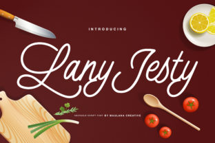 Lany Jesty Script: A Typeface for Editorial Warmth