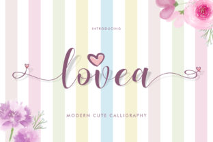 Lovea Script: A Cheerful Typeface for Editorial Design