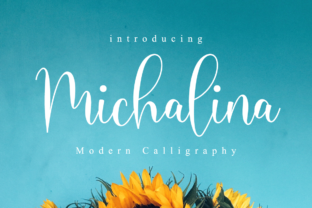 Michalina Script: A Playful Typeface for Campaigns