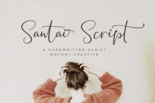 Santai Script: A Modern Typeface for Web Design