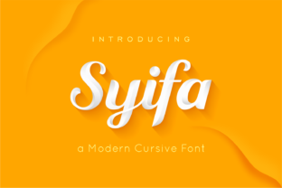 Syifa Script: The Bold Typeface for Clear Campaigns