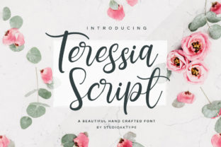 Teressia Script: A Handwritten Font for Modern Web Design