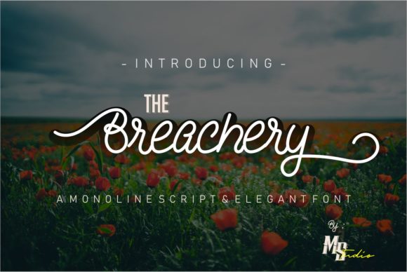 The Breachery Script Font for Marketers