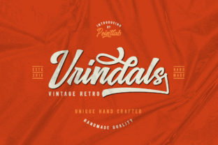 Vrindals Script: A Bold Typeface for Branding