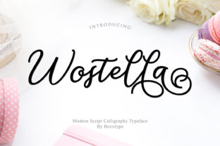 Wostella Script: A Typeface for Editorial Soul